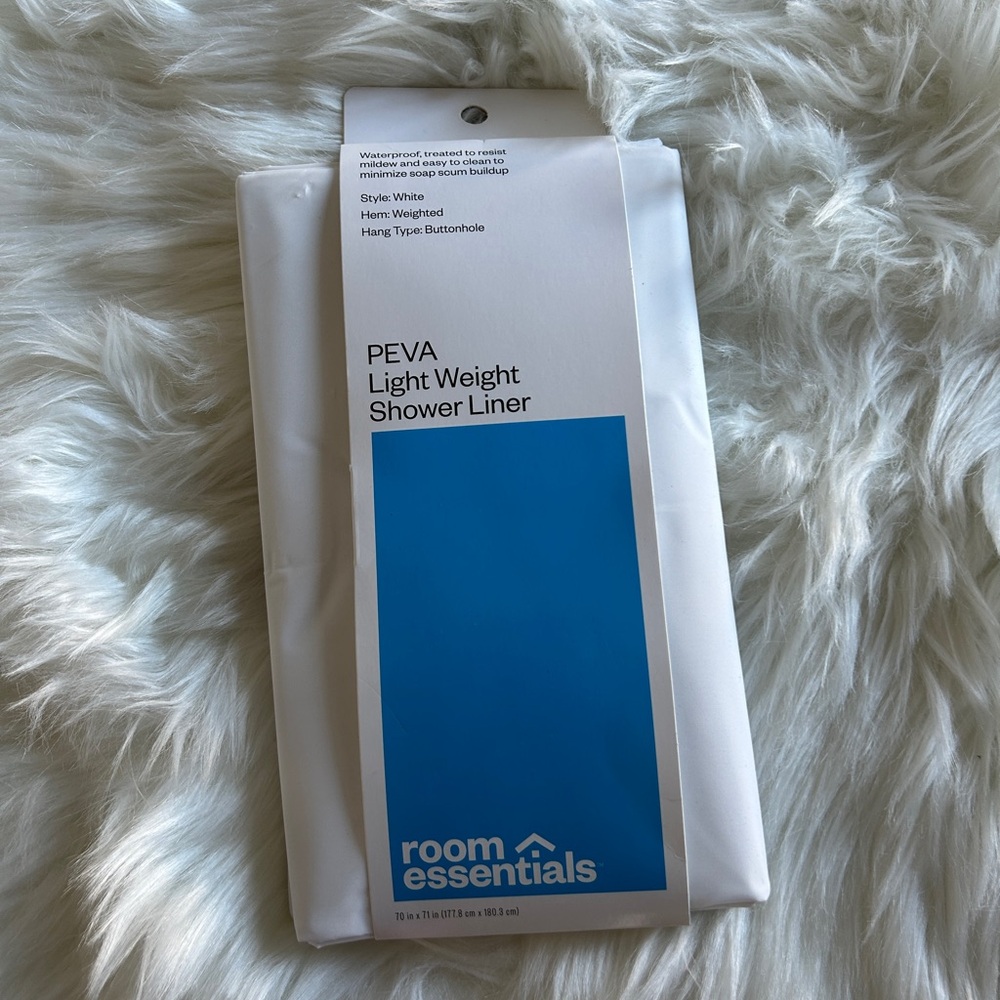 TARGET SHOWER CURTAIN LINER